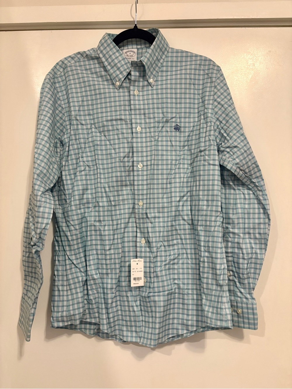 Brooks Brothers Stretch Regent Regular-Fit Sport Shirt, Non-Iron Check